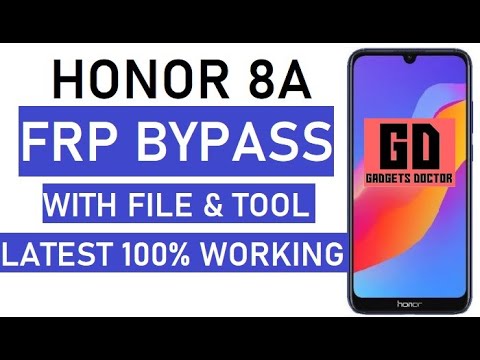 Honor 8a FRP Bypass (JAT-LX1) With FRP File and Tool (One Click Latest)
