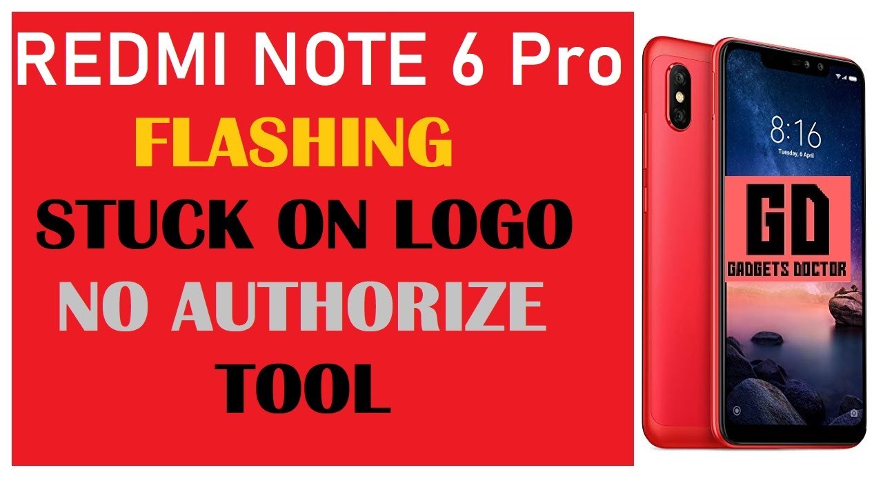 Redmi Note 6 Pro Flashing without Authorized Mi Account