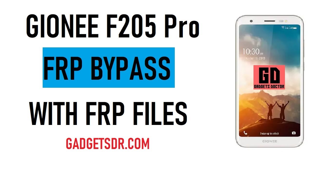 Gionee F205 Pro FRP Bypass (Gmal Reset) One Click With FRP File