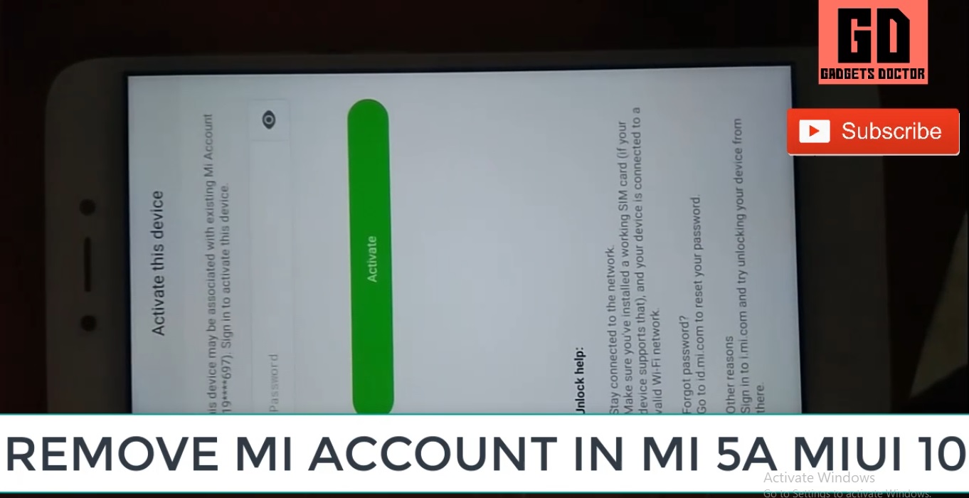 Redmi Note 4 Mi Account Bypass Miui 10 Miui 9 Latest