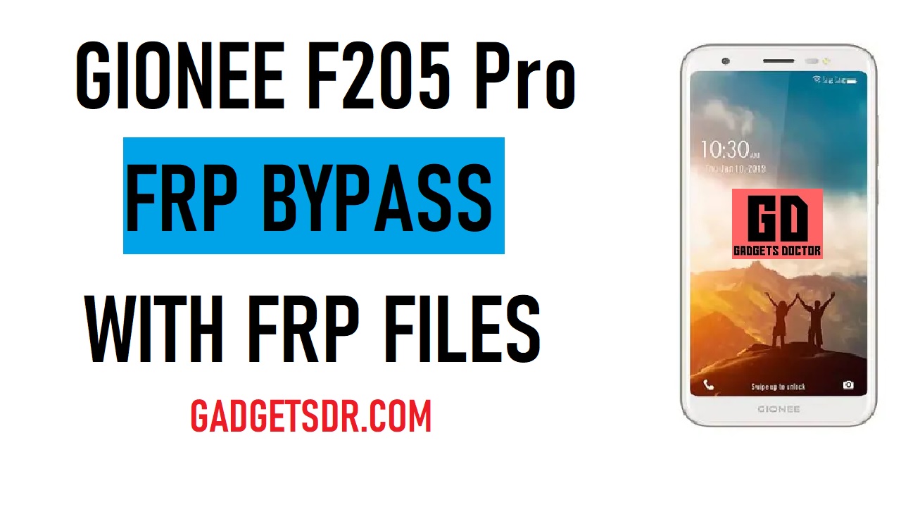 gionee f205 pro frp bypass