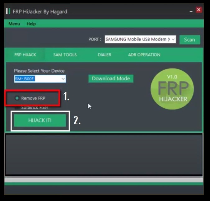 Samsung FRP Tool Bypass and Unlock
