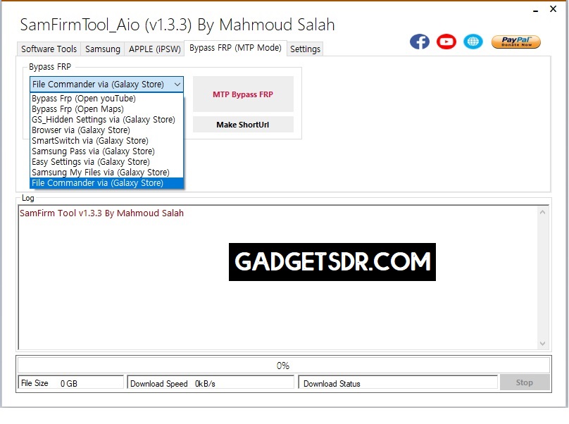 Download SamFirm Tool 1.3.3 latest Setup to Samsung FRP Bypass One-Click (2021)