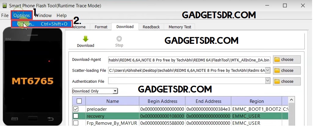 sp flash tool doesnt recognize preloader sp flash tool doesnt recognize preloader